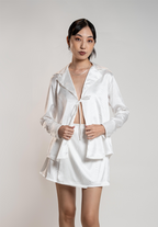 Camisa Jacquard de Cetim