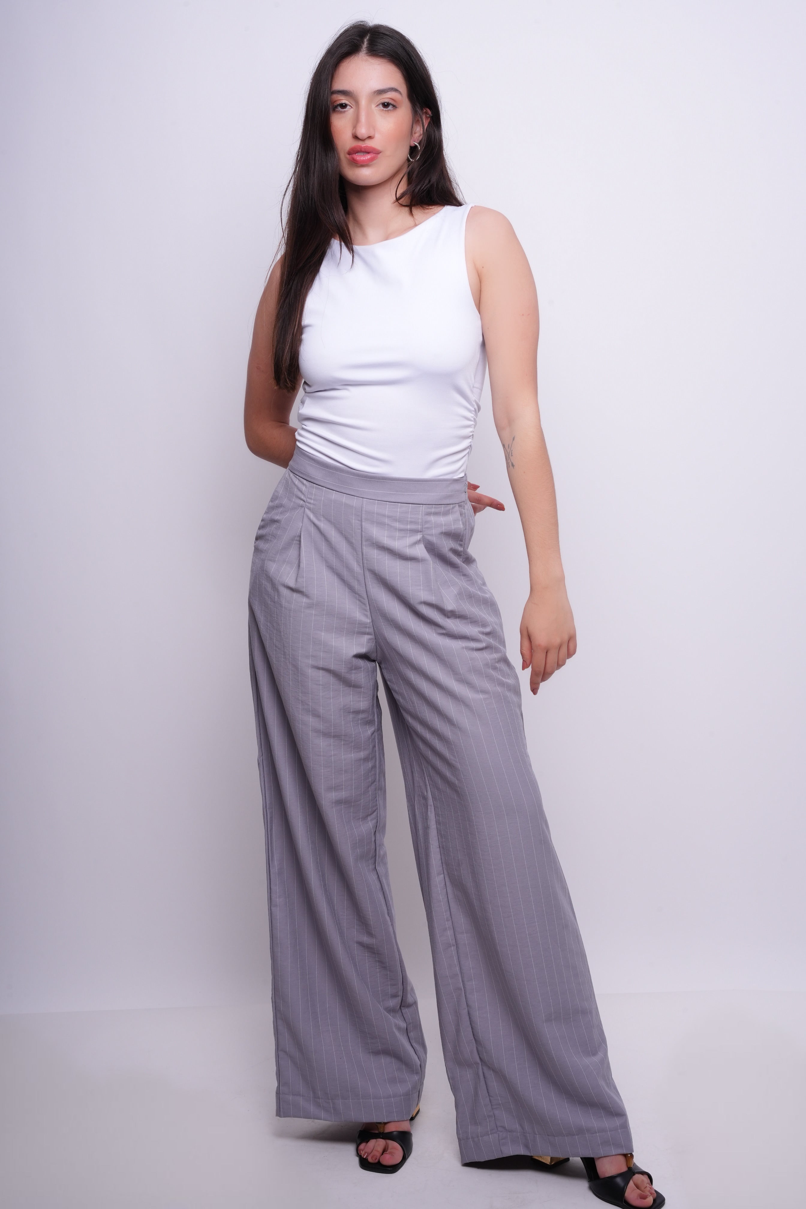 Calça Alfaiataria Risca de Giz