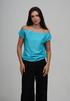 Blusa Seda Ombro a Ombro