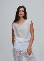 Blusa Seda Ombro a Ombro