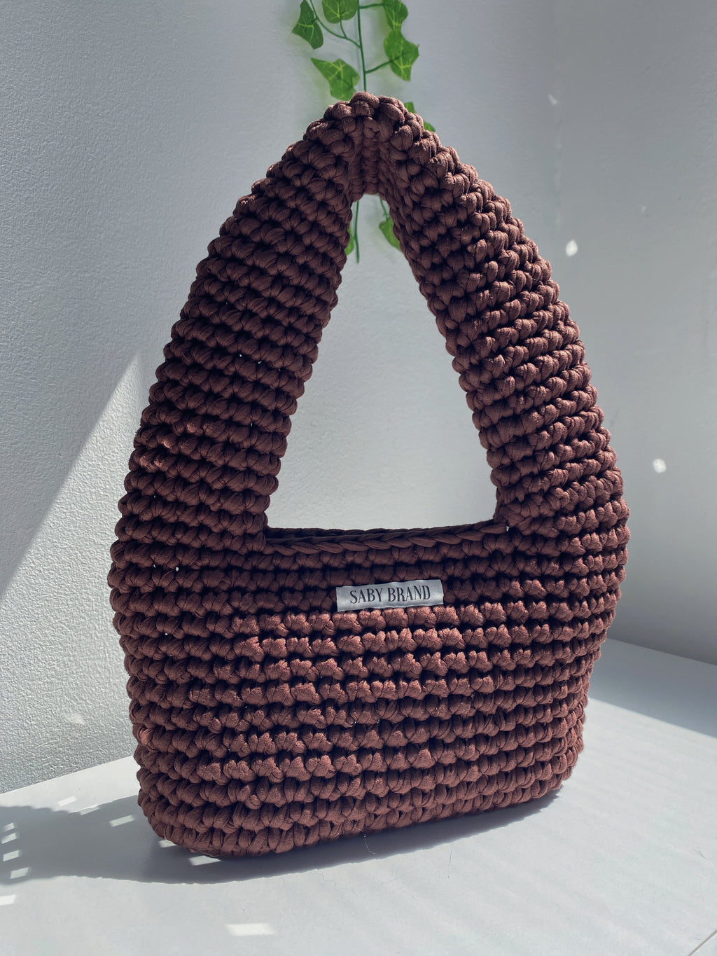 Bolsa Boho em Fio de Malha