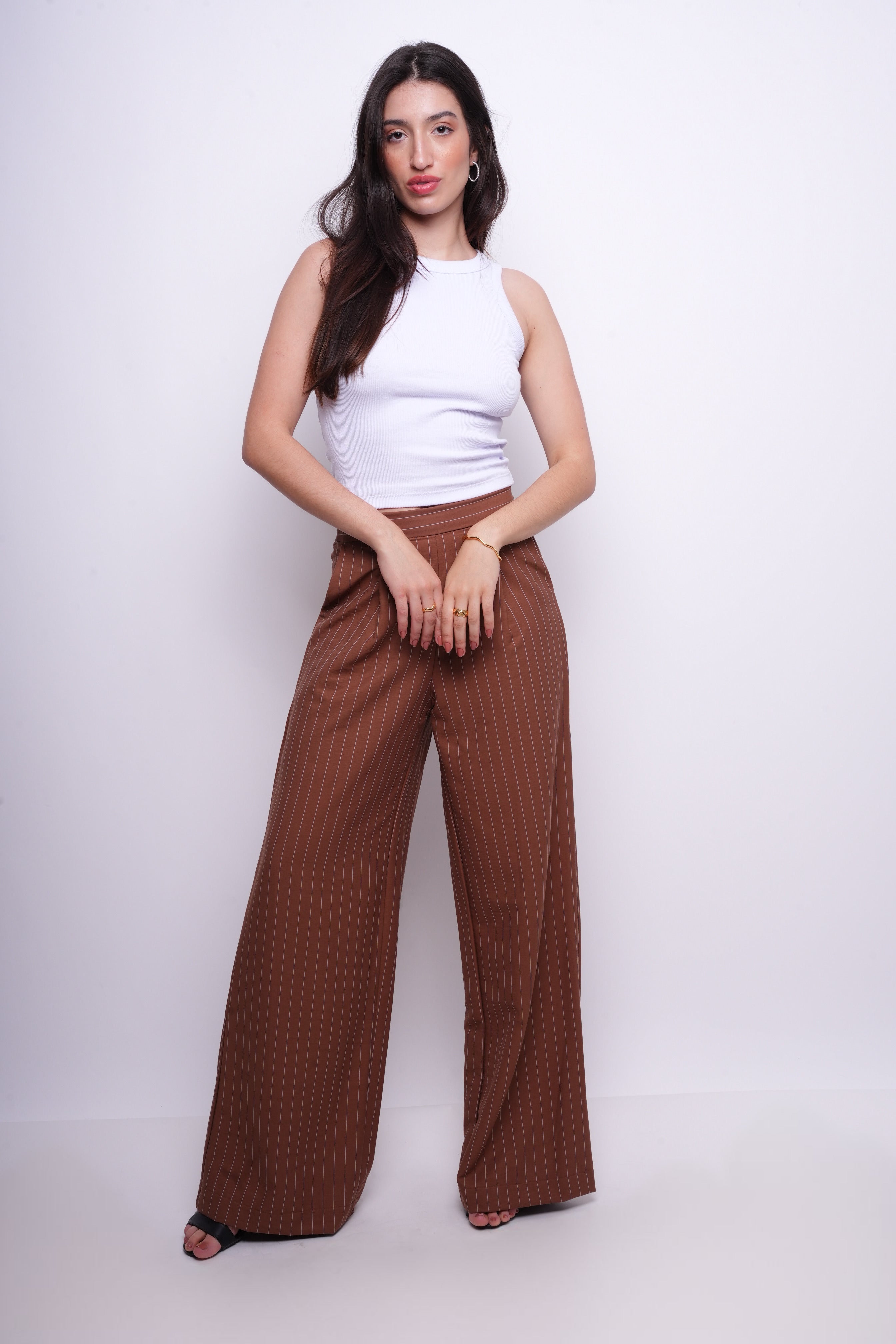 Calça Alfaiataria Risca de Giz