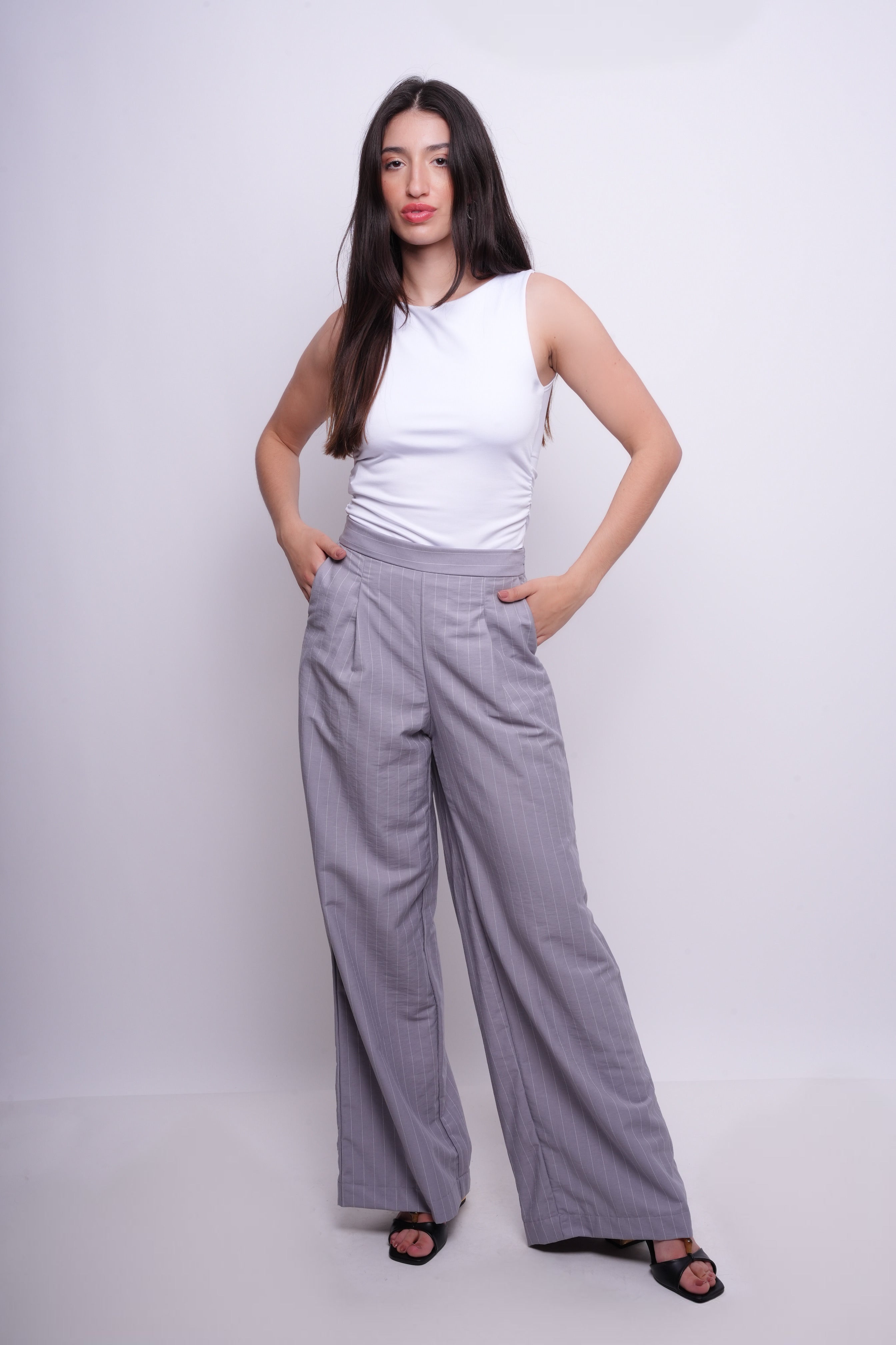 Calça Alfaiataria Risca de Giz