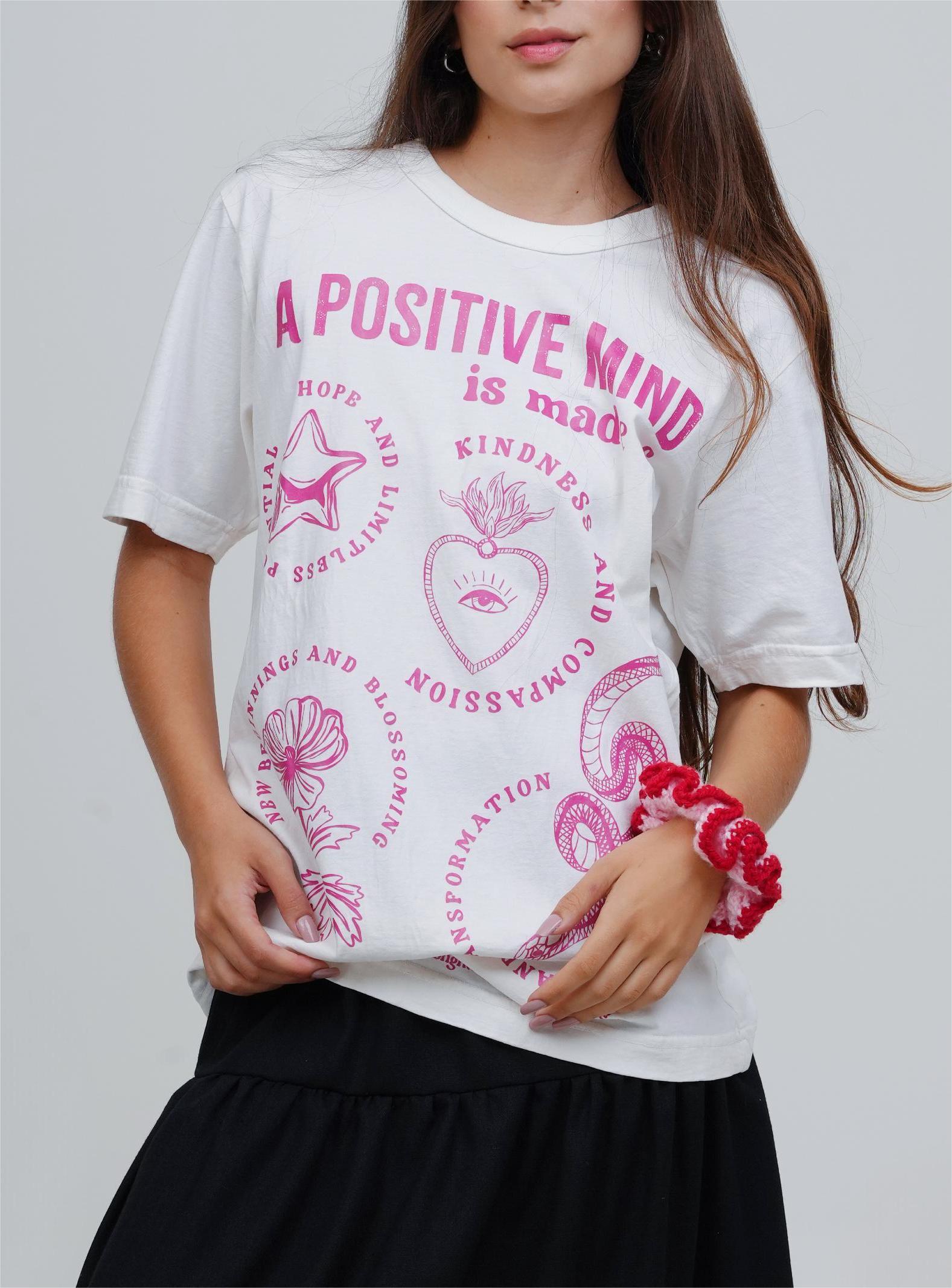 Camiseta Oversized Positive