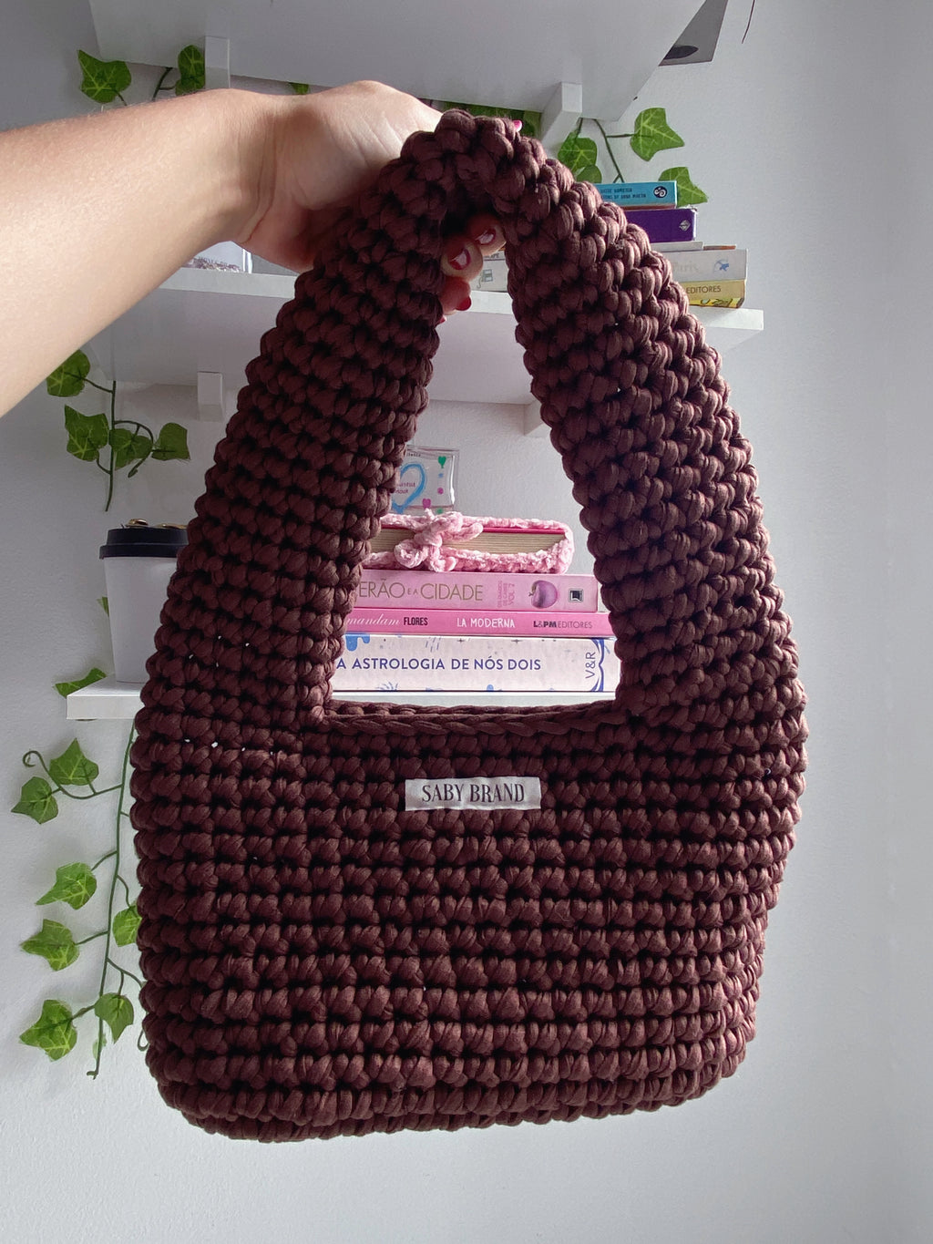 Bolsa Boho em Fio de Malha