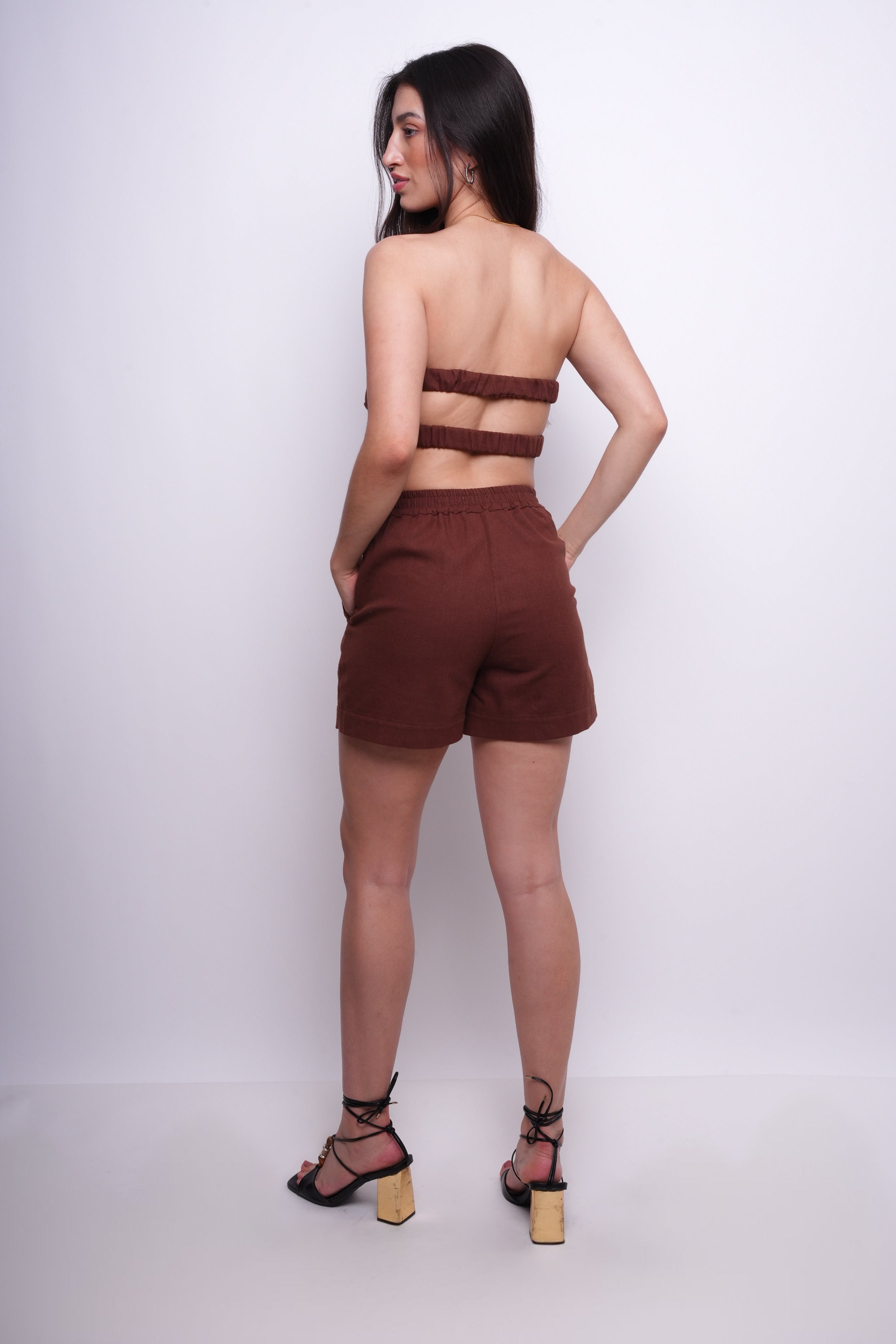 Pack 2 Shorts Alfaiataria com Linho