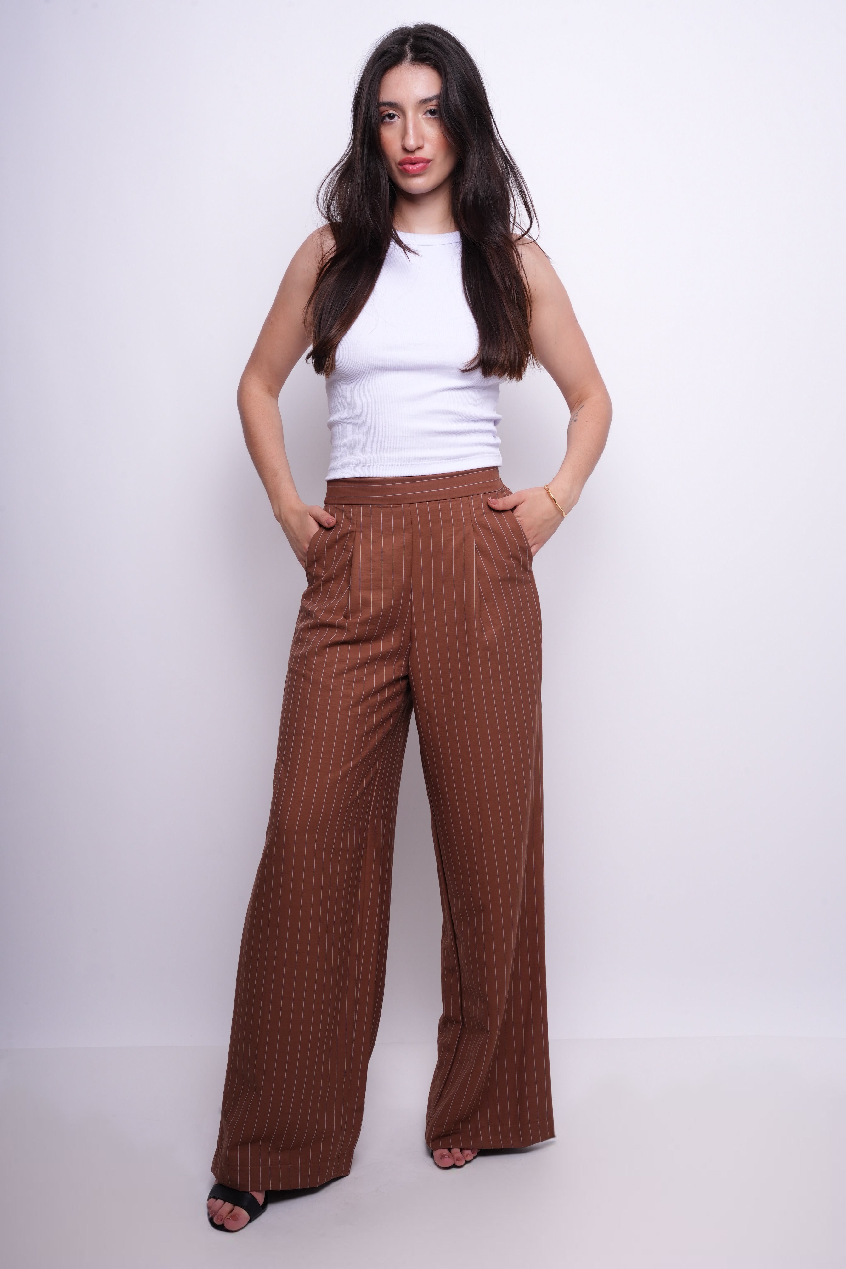 Calça Alfaiataria Risca de Giz