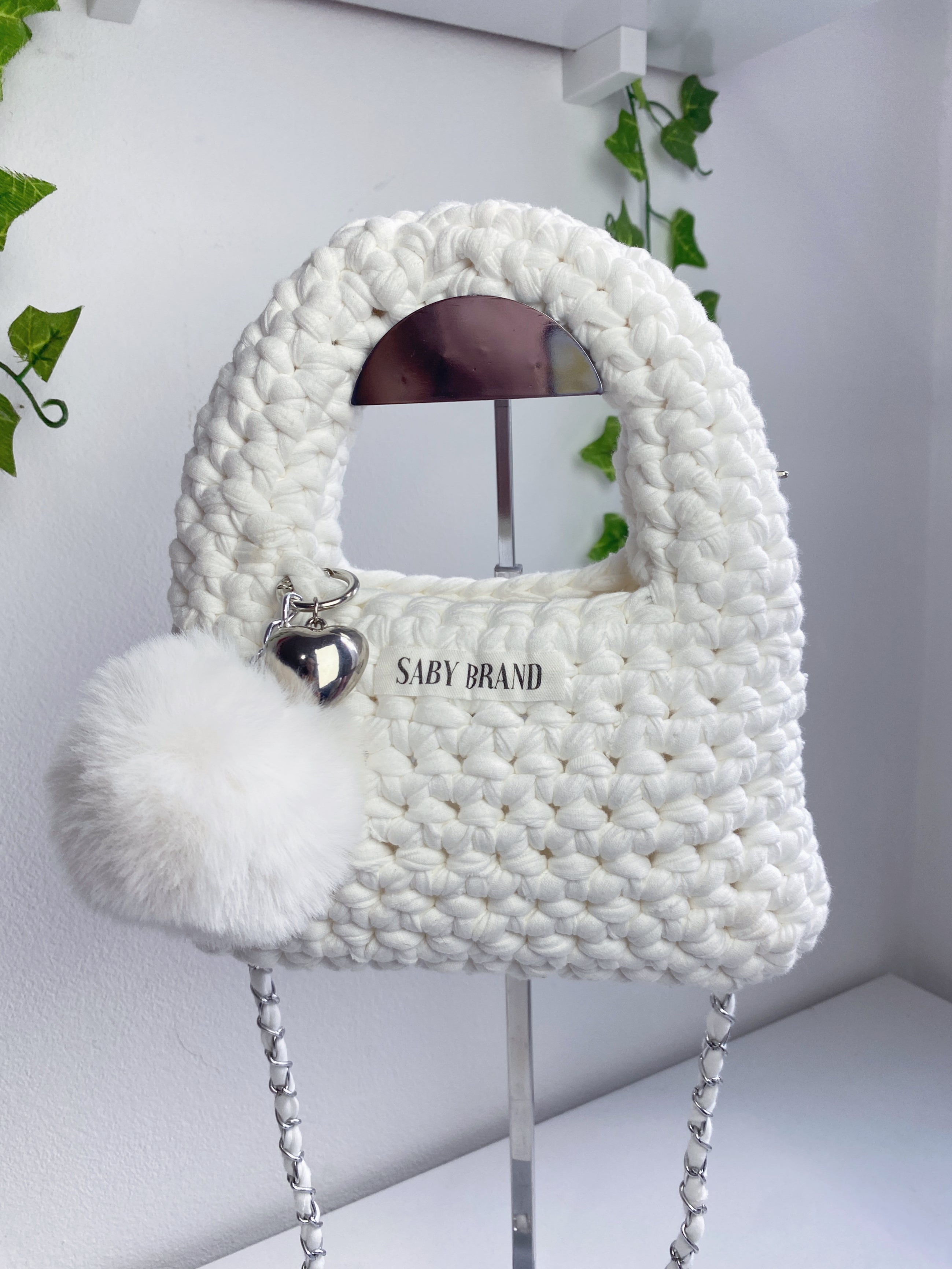 Bolsa Curve em Fio de Malha