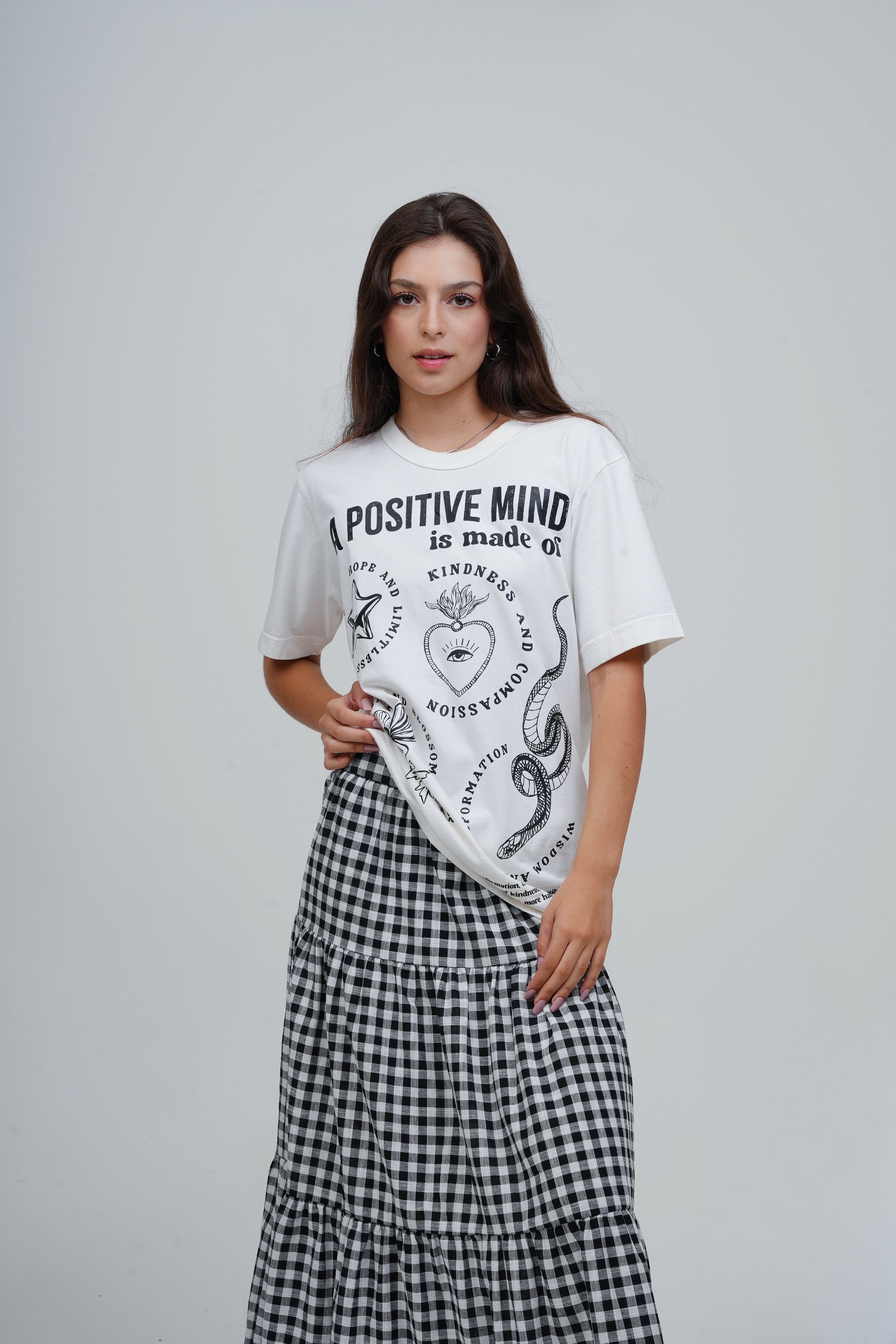 Camiseta Oversized Positive