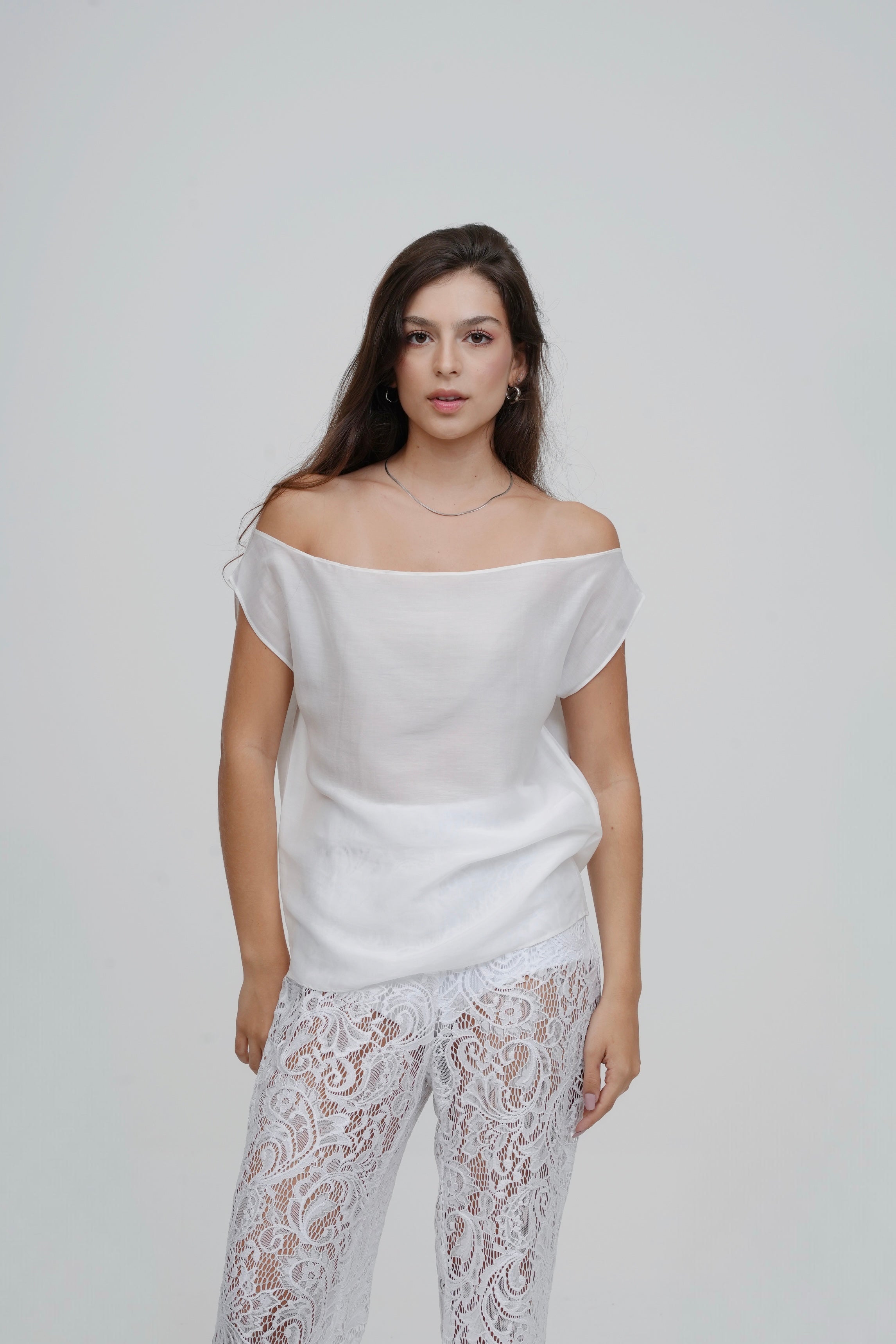 Blusa Seda Ombro a Ombro