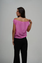 Blusa Seda Ombro a Ombro