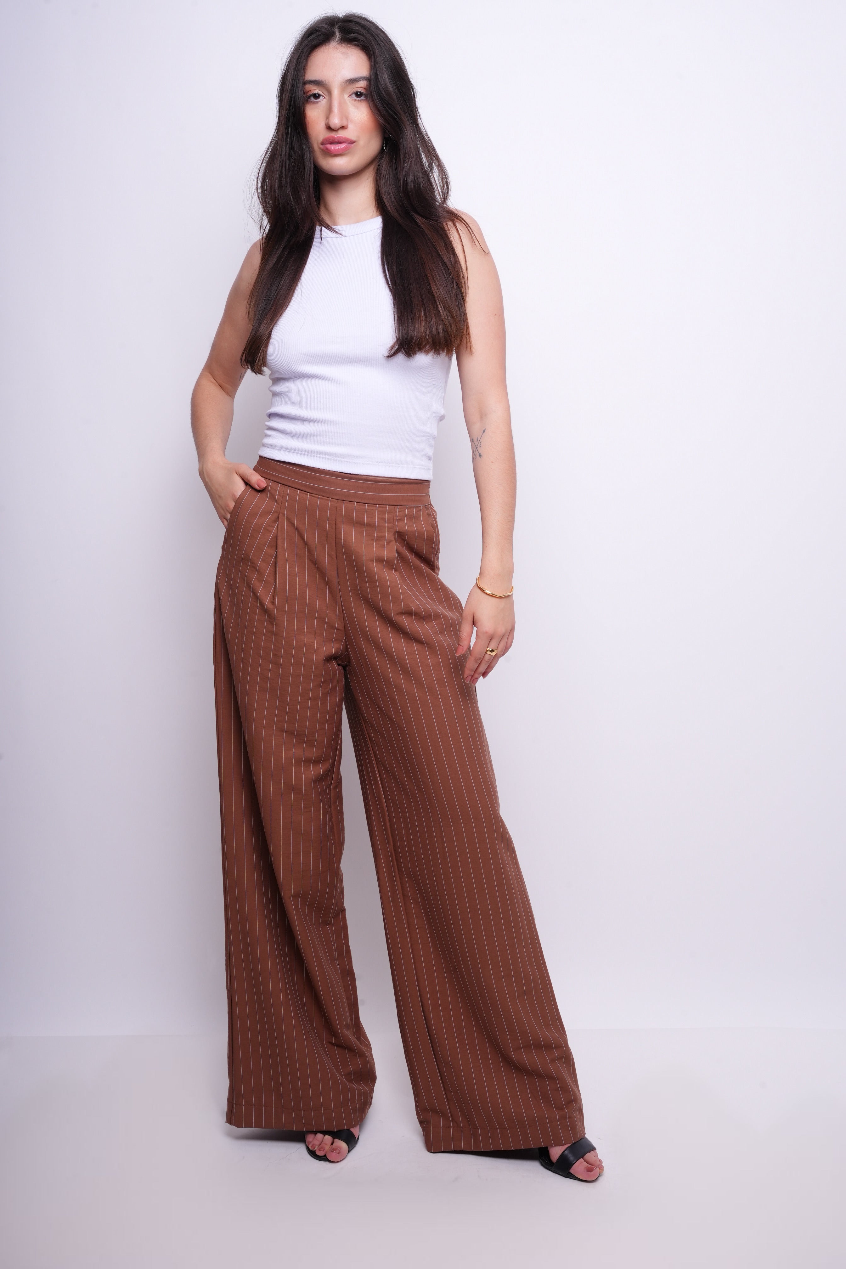 Calça Alfaiataria Risca de Giz