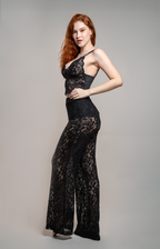 Calça de Renda com Hot Pants