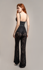 Calça de Renda com Hot Pants