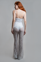 Calça de Renda com Hot Pants