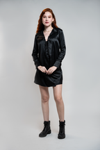 Camisa Jacquard de Cetim