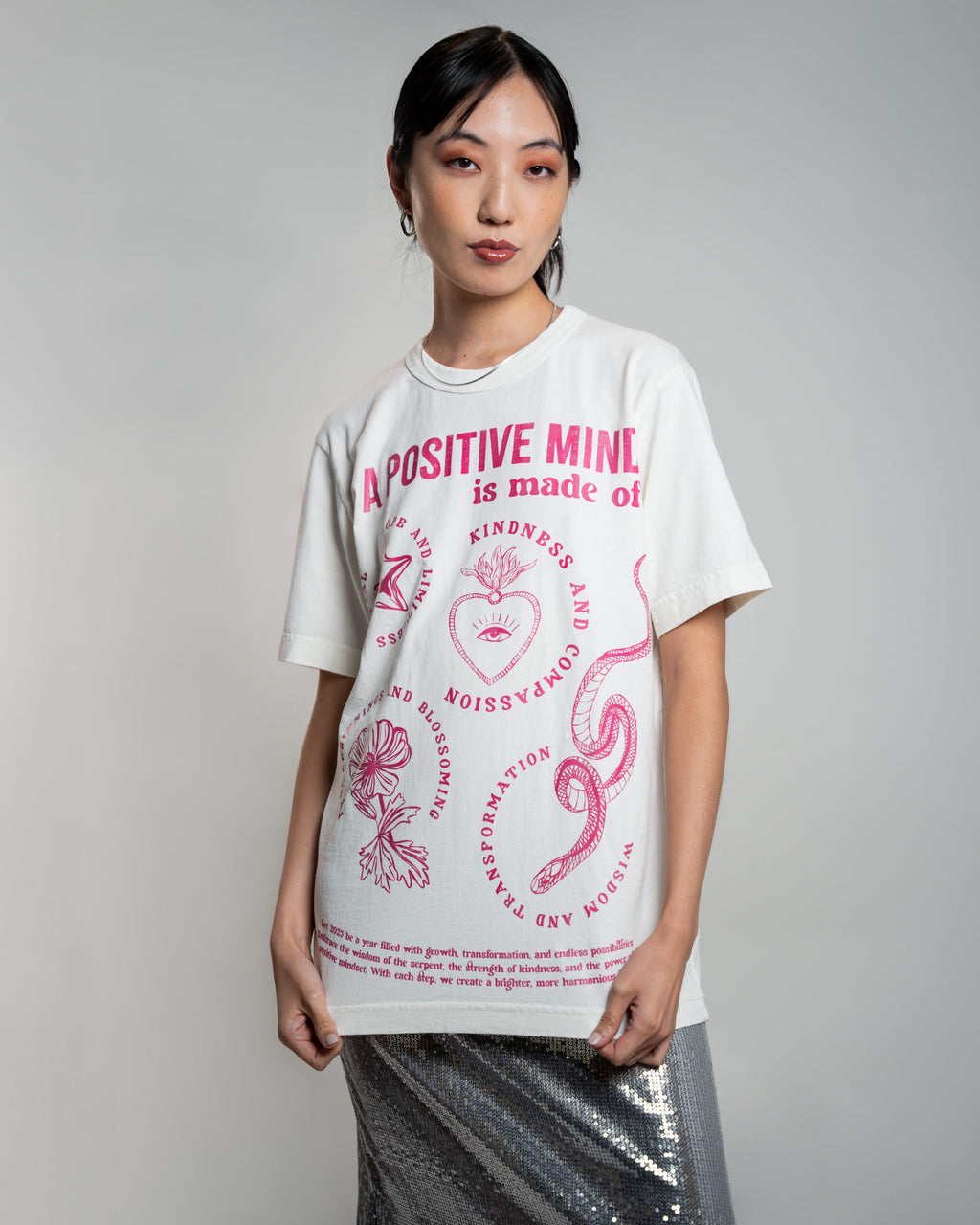 Camiseta Oversized Positive