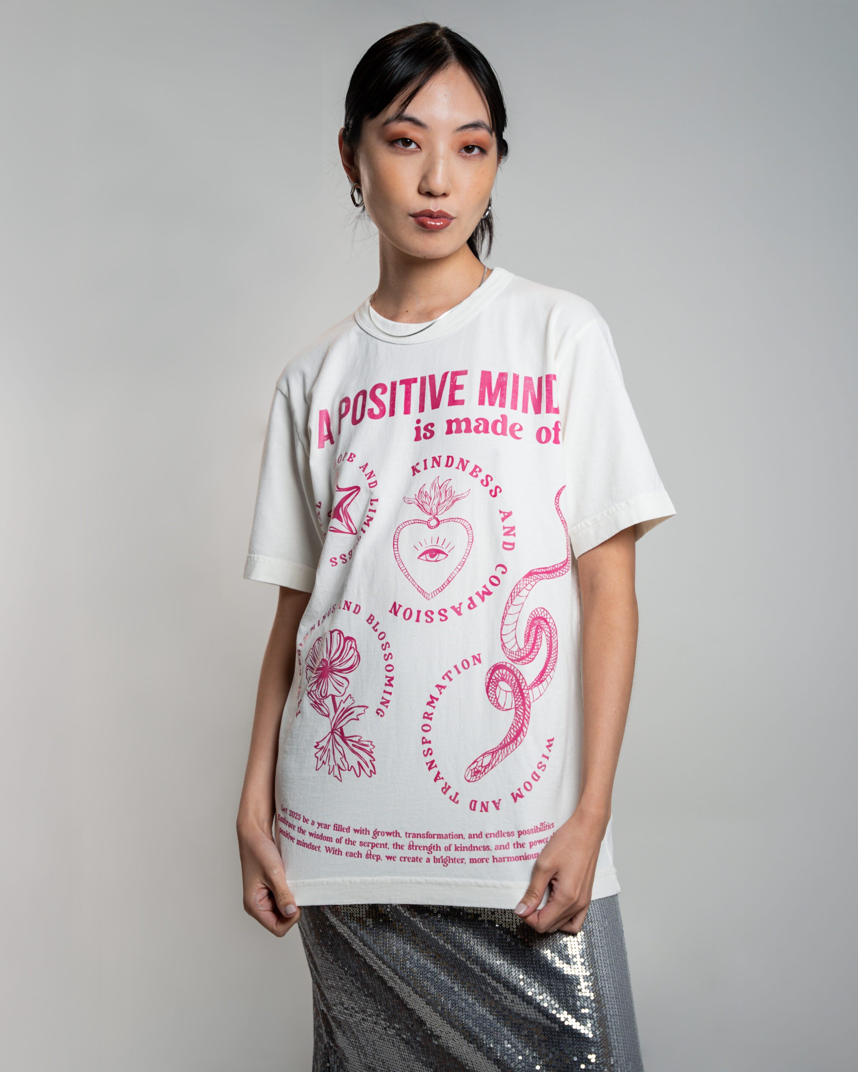 Camiseta Oversized Positive