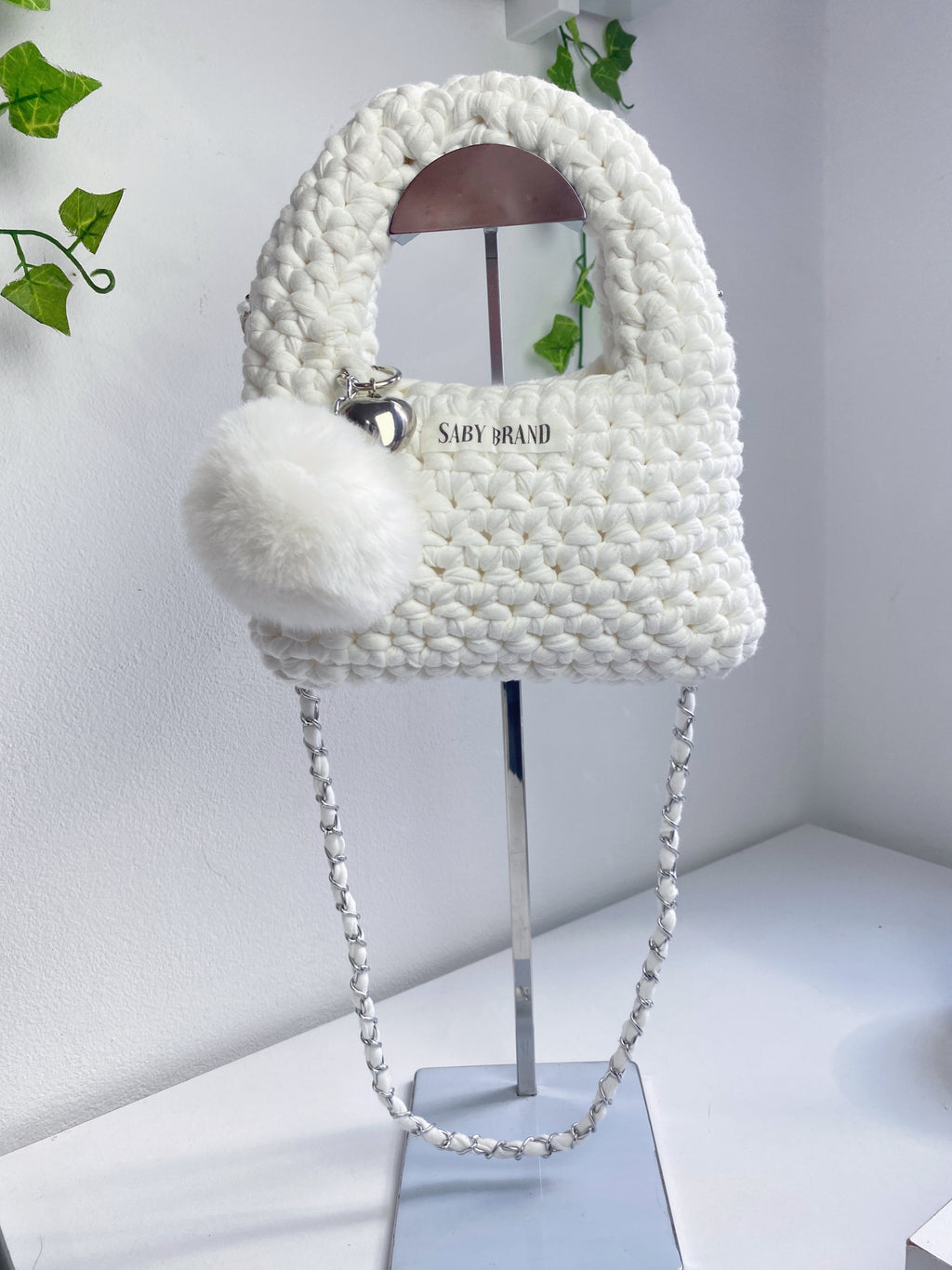 Bolsa Curve em Fio de Malha