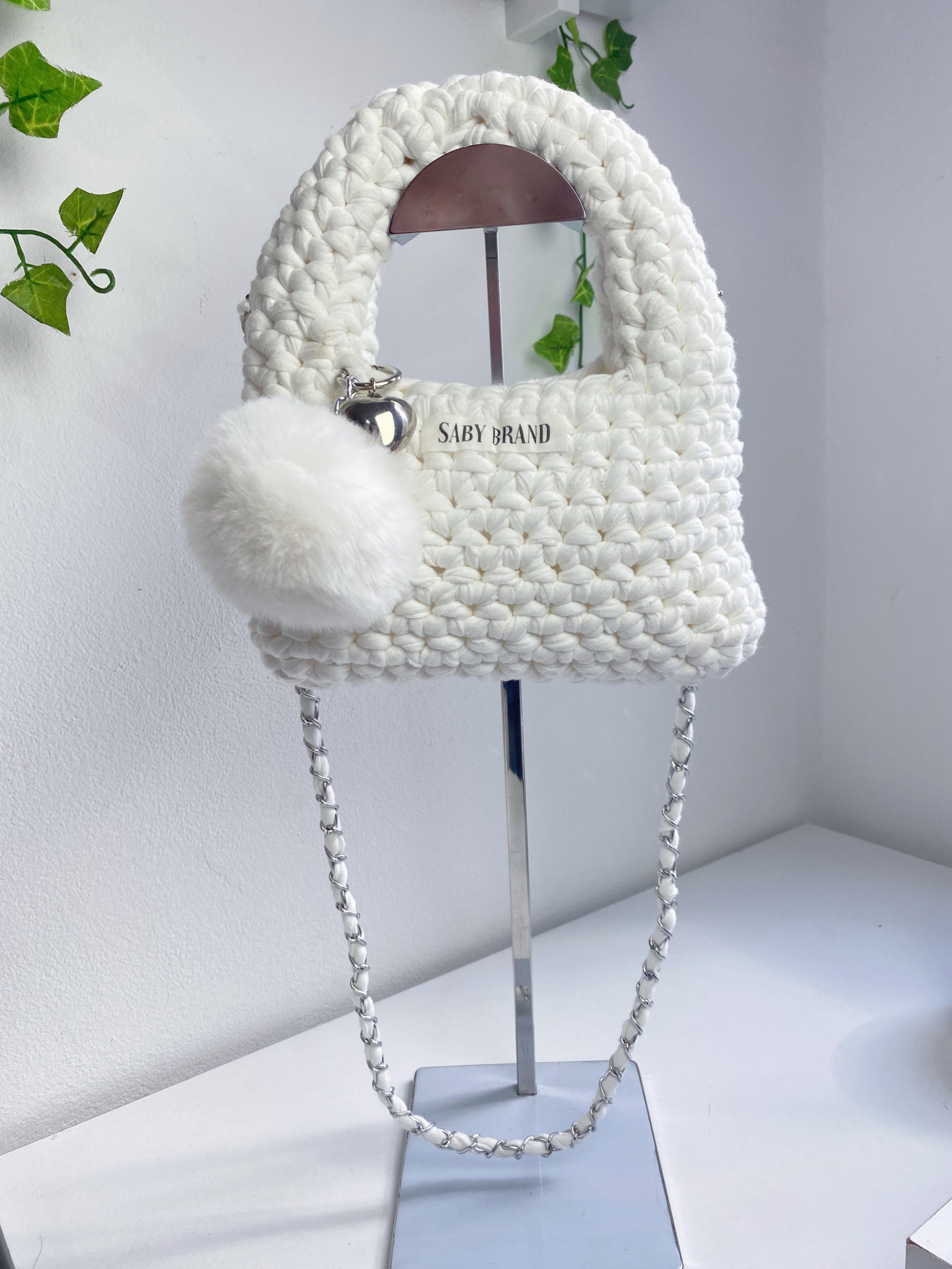 Bolsa Curve em Fio de Malha