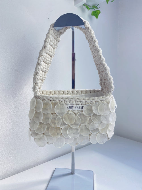 Bolsa Baguete Madrepérola