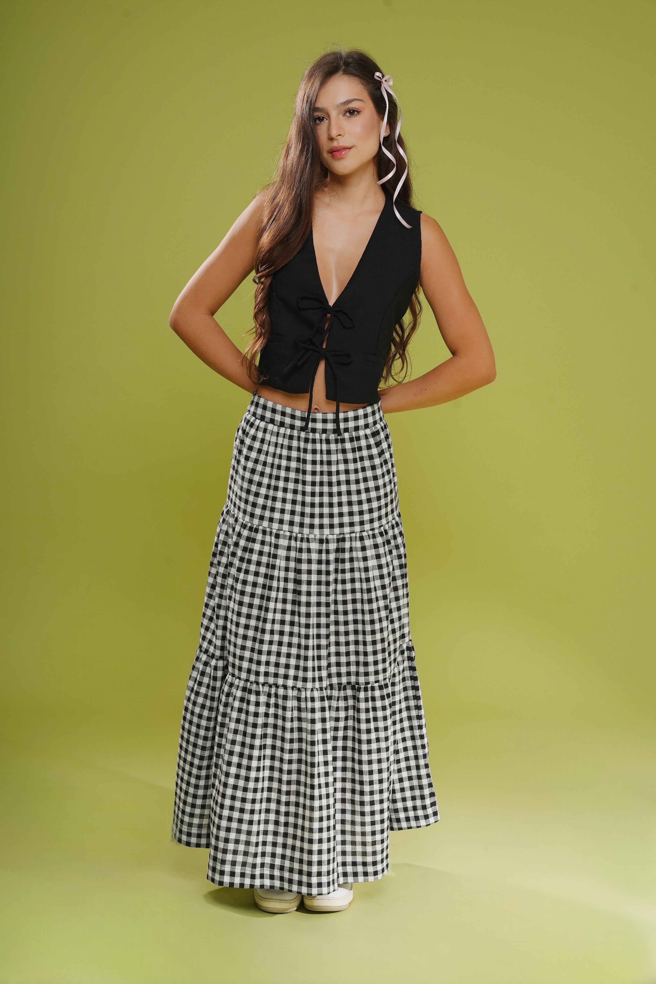 Colete Alfaiataria com Linho Preto