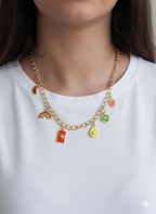 Colar de Pingentes Personalizável