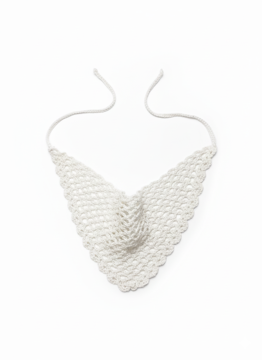 Lenço/Bandana de Crochê