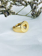 Anel Coração Vazado