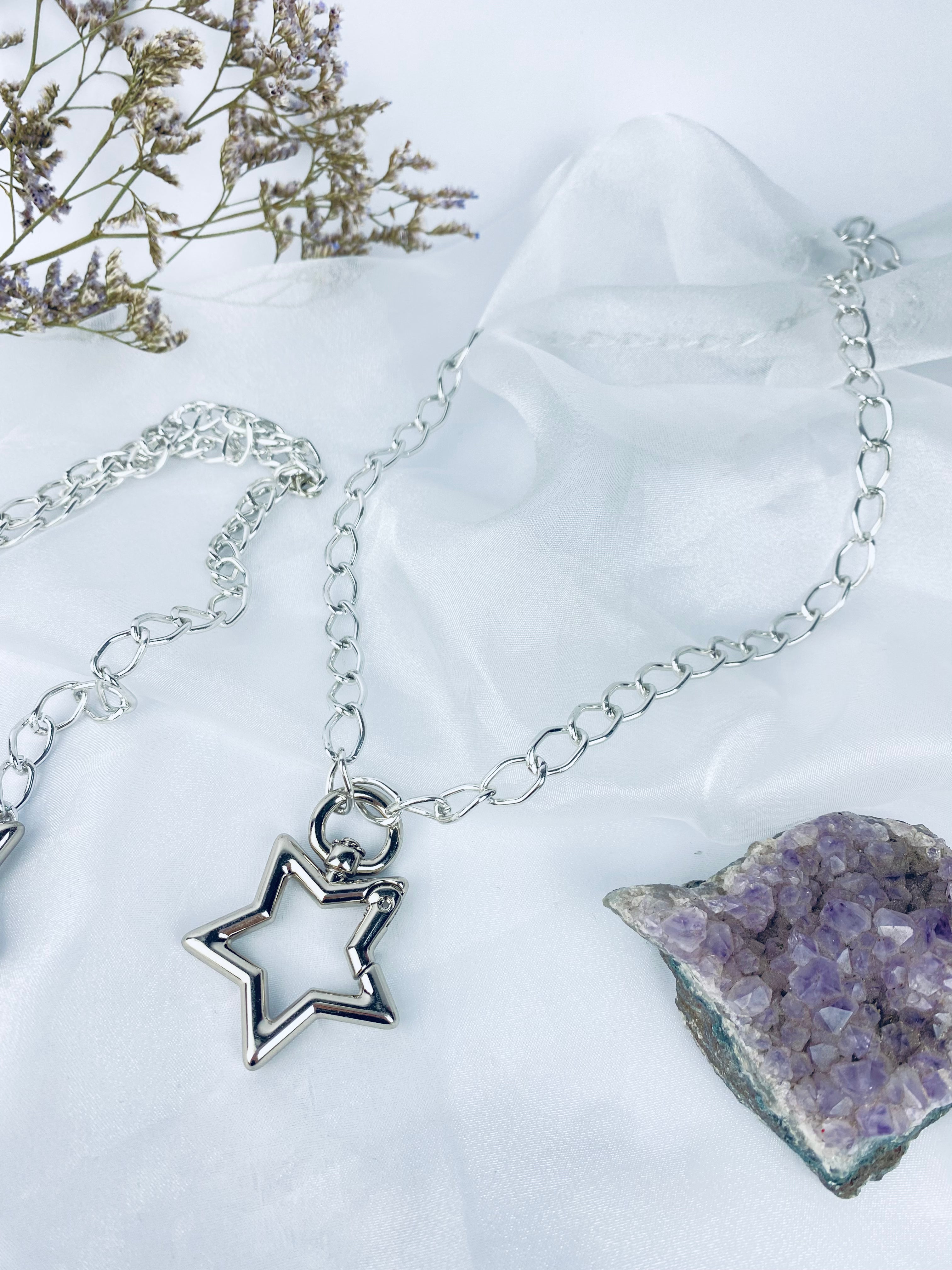 Colar Mosquetão Estrela