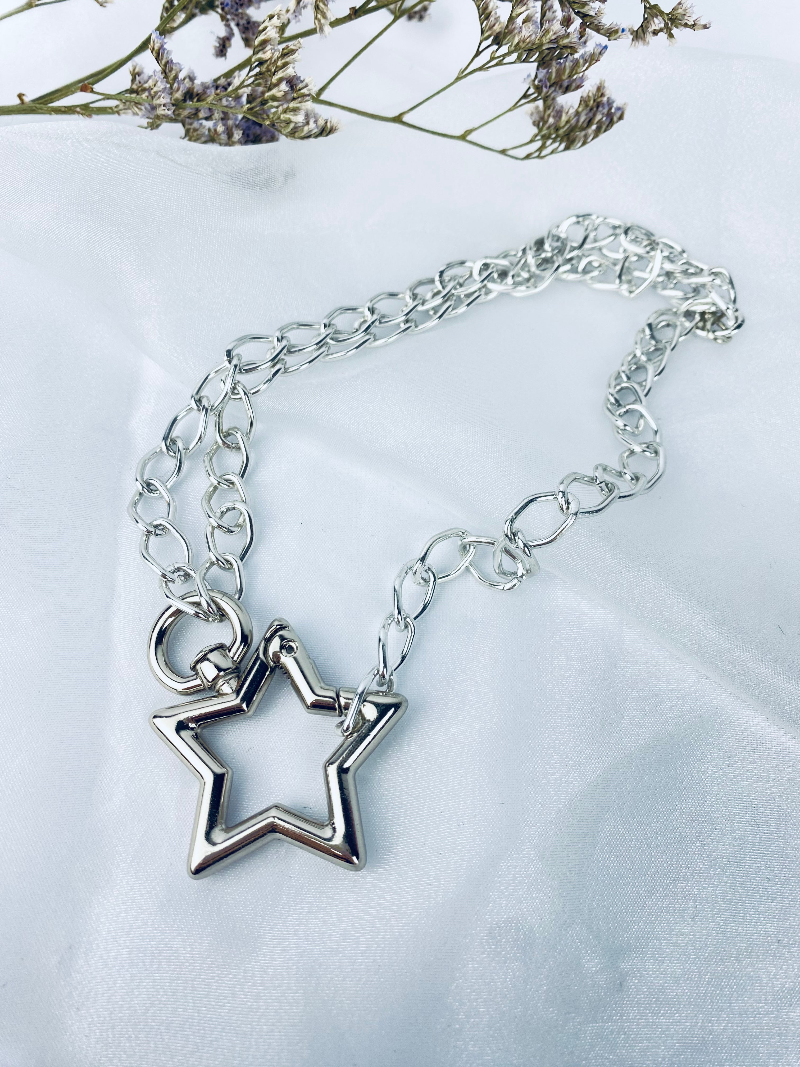 Colar Mosquetão Estrela