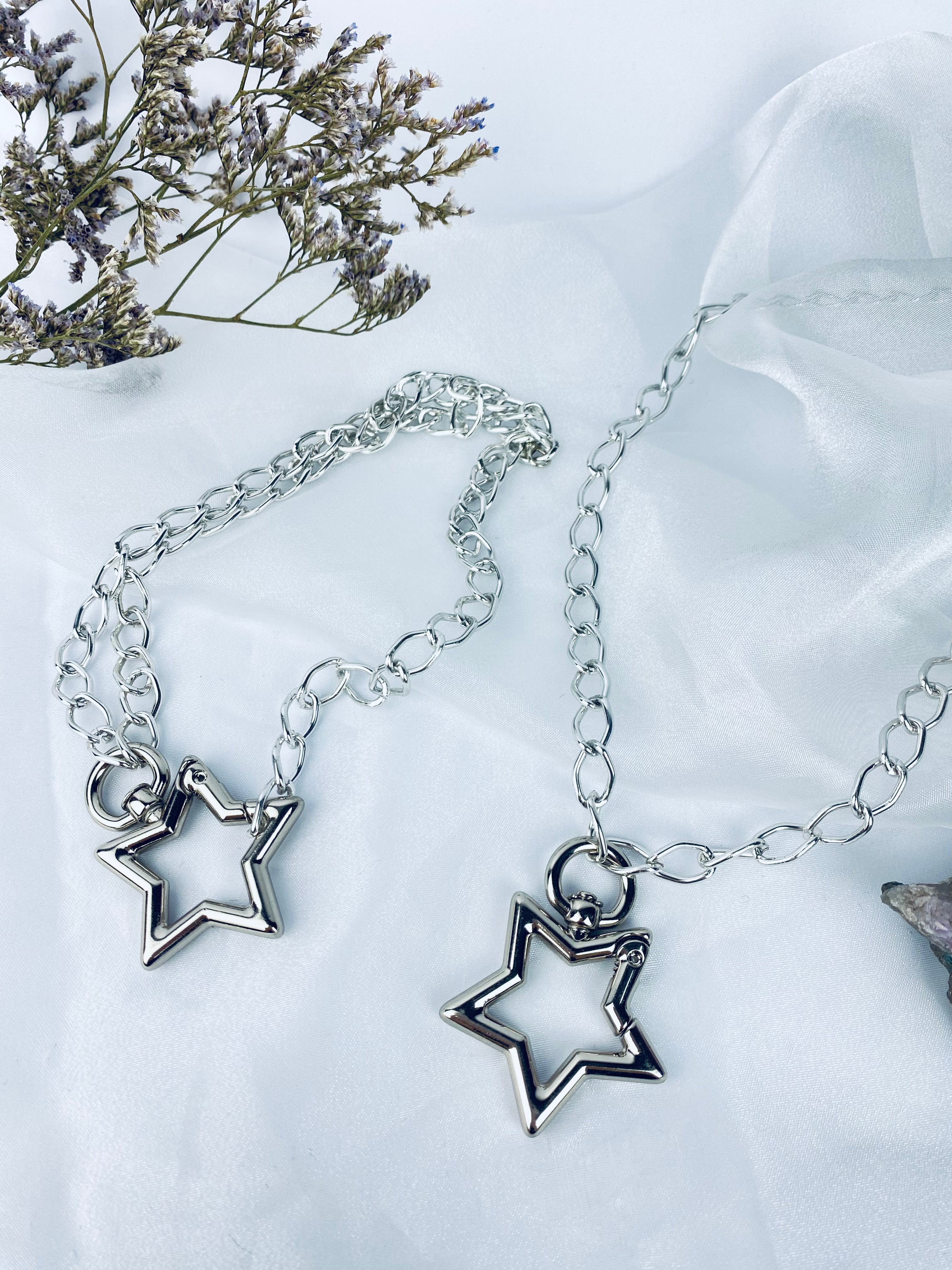 Colar Mosquetão Estrela