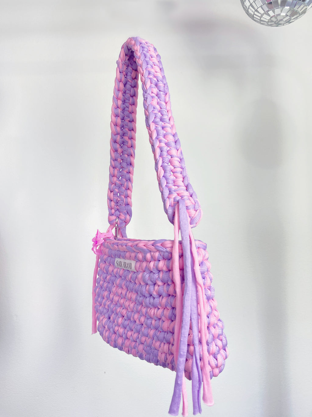 Bolsa Candy em Fio de Malha