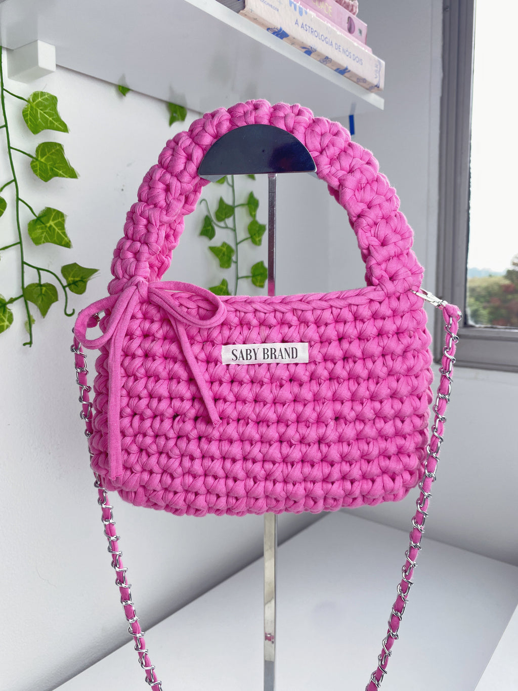 Bolsa Saby em Fio de Malha