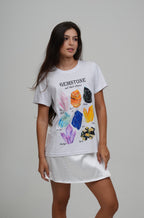 Camiseta Slim Cristais
