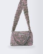 Bolsa Crossbody em Fio de Malha