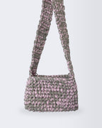 Bolsa Crossbody em Fio de Malha