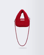 Bolsa Mini Boho em Fio de Malha