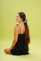 Scrunchie de Crochê Bicolor