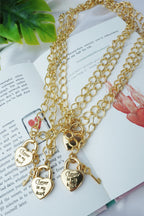 Colar Cadeado Forever