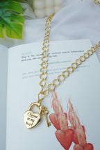 Colar Cadeado Forever