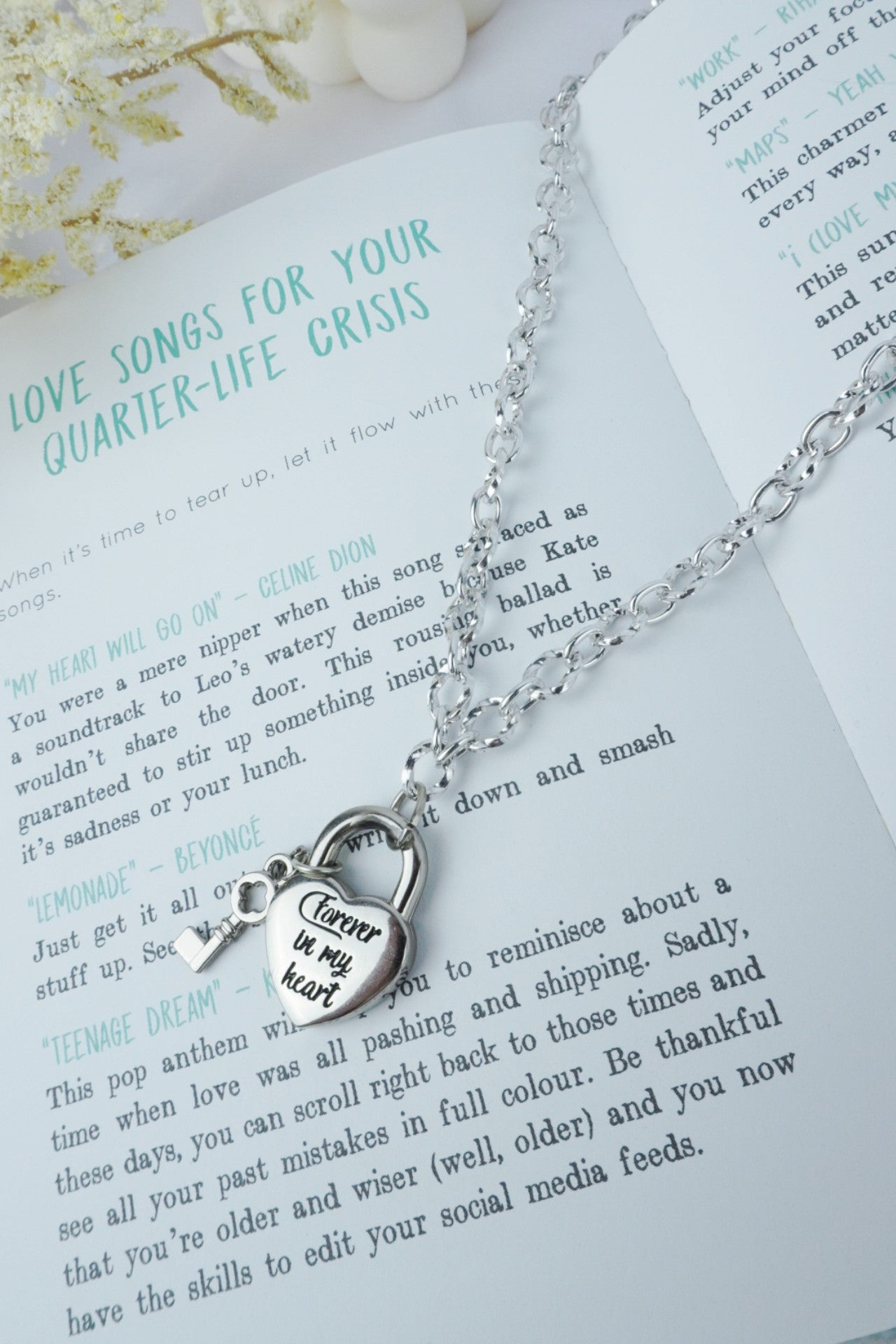 Colar Cadeado Forever