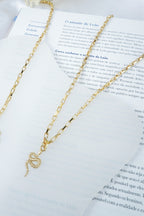 Colar Snake Dourado