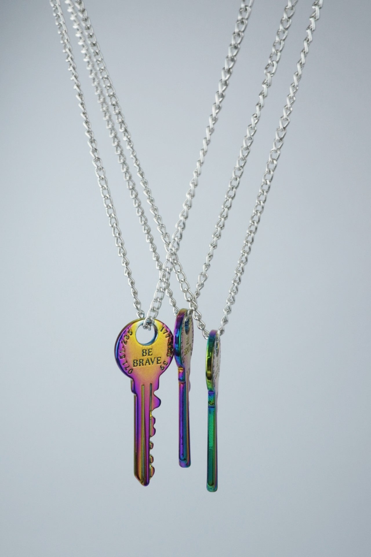 Colar Chave Be brave