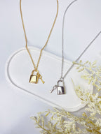 Colar Cadeado Believe