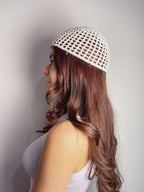 Touca de Crochê Medalhas