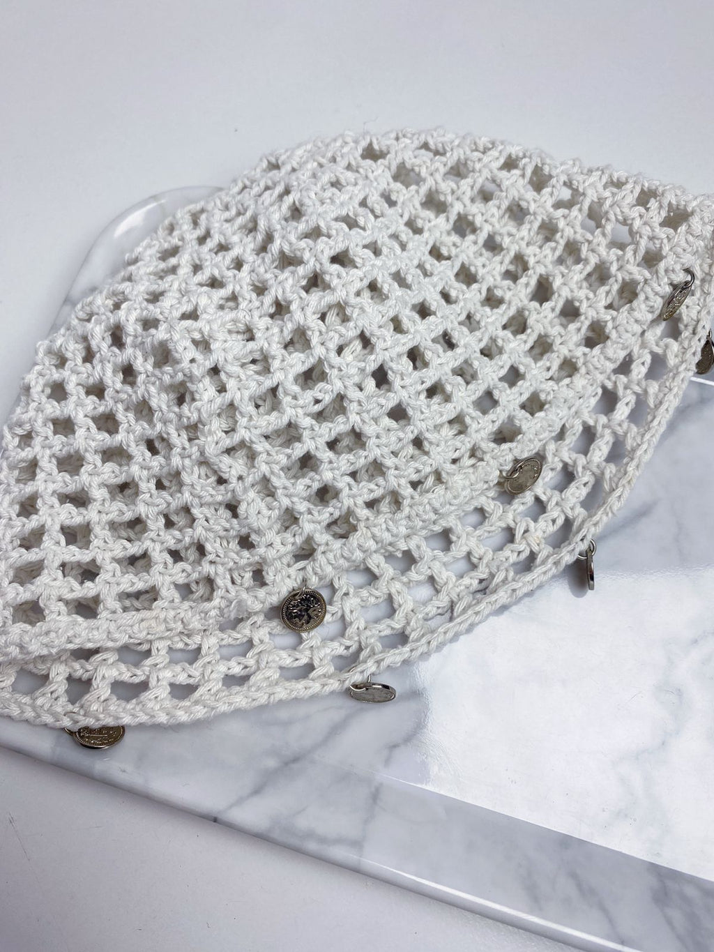 Touca de Crochê Medalhas