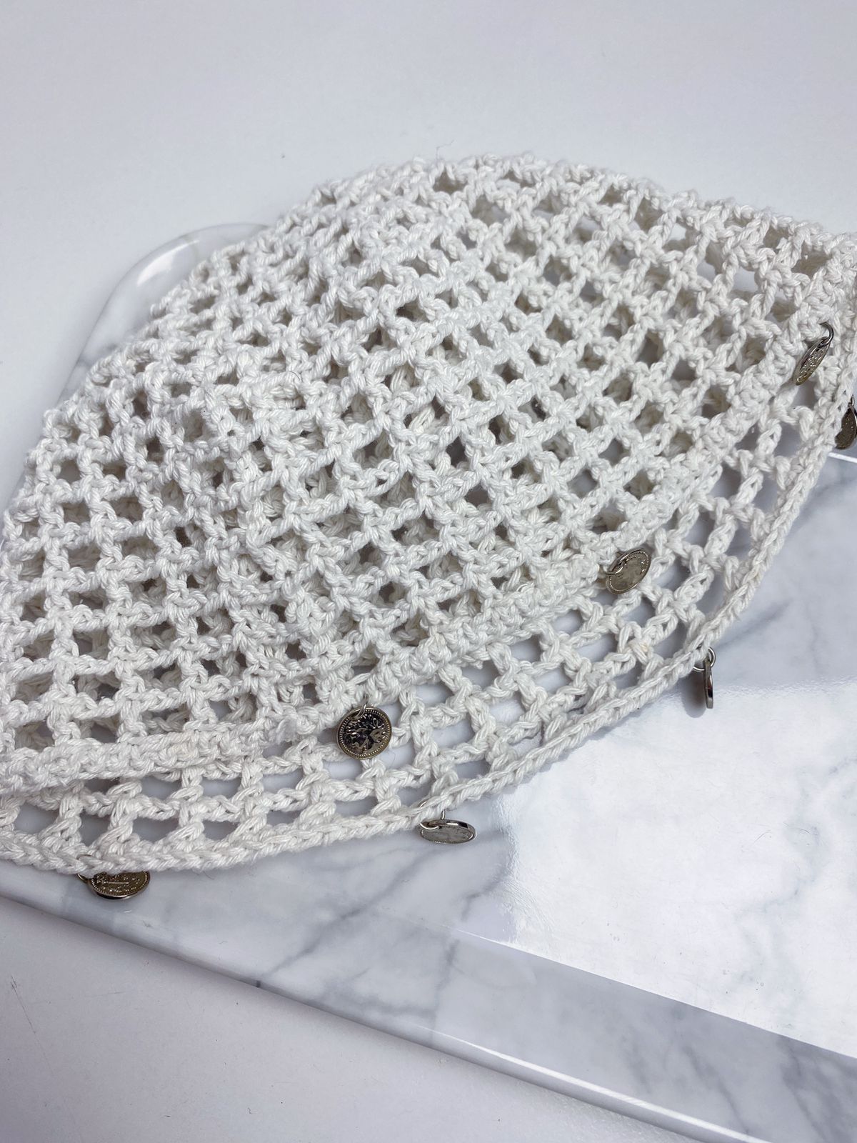 Touca de Crochê Medalhas