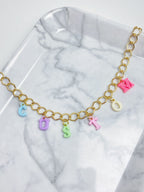 Colar Letrinhas Colors