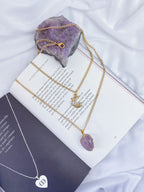 Colar Duplo Ametista